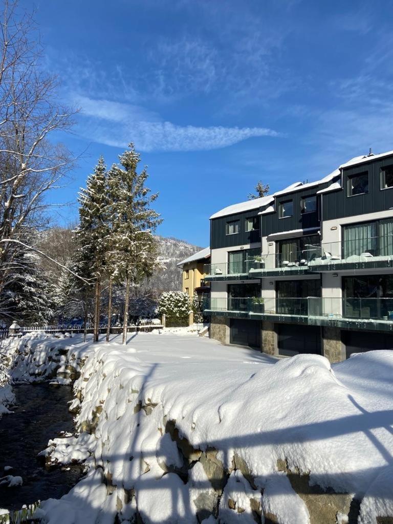Kaskada Apartments & Sauna Na Wylacznosc Szczyrk Buitenkant foto